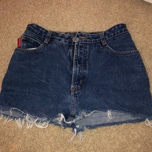 BONGO JEAN SHORTS HIGH WAISTED